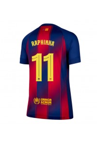 Fotbalové Dres Barcelona Raphinha Belloli #11 Dámské Domácí Oblečení 2025-26 Krátký Rukáv